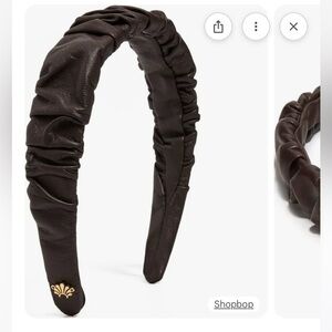 Lele Sadoughi Kelly Leather Headband